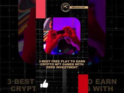 3 Best FREE Play to Earn Crypto NFT Games with ZERO Investment #shorts