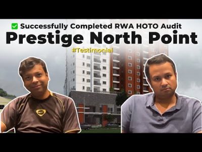 Builder to Society Handover Takeover Audit Testimonial | Prestige North Point – RWA HOTO Audit