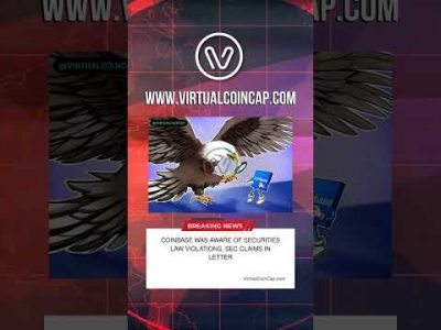 Coinbase was aware of securities law violations, SEC claims in letter