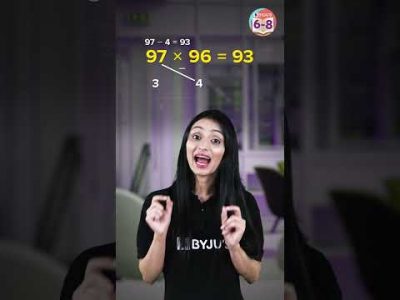 Easy multiplication hack | #Mathstricks #ytshorts #byjus