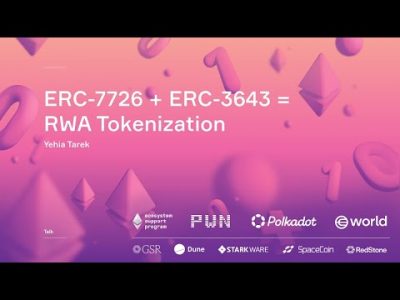 ERC 7726 + ERC 3643 = RWA Tokenization – Yehia Tarek