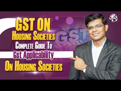 GST on Housing Societies : Complete Guide to GST Applicability on Housing Societies | CA Jithendar
