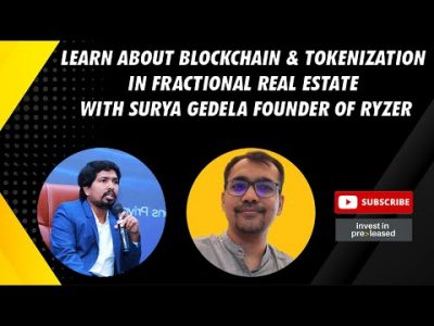 Learn about Blockchain & Tokenization in Fractional Real Estate with Surya Gedela Founder of Ryzer