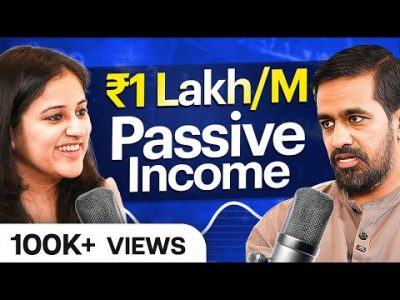 My Strategy for ₹1 LAKH/Month Passive Income – Common Man Story