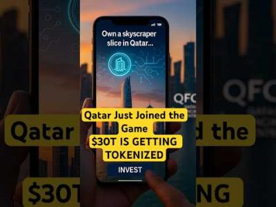 Qatar's Real Estate Gets a Crypto Makeover — See What Happens Next! #crypto