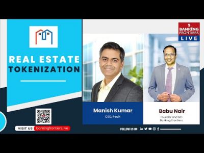 Real Estate Tokenization   Manish Kumar, Realex