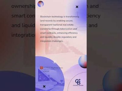 Real Estate Tokenization: Recent Developments in New Jersey and Dubai