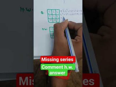 #reasoning #missingseries #rwa #ssc #railwayexam #shortsfeed #viralvideo #trendingvideo #trending