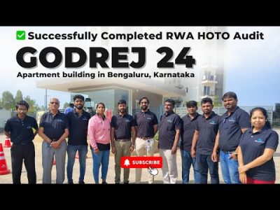 RWA HOTO Executive Summary Presentation at Godrej 24 | Successfully Completed RWA HOTO Audit