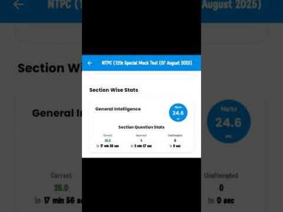 rwa ntpc ug memory based mock 7 aug #rrb #ntpc #rwa #shorts #motivation #rrbntpc #railway