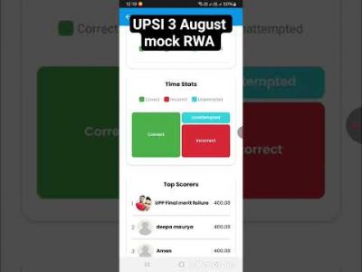 #rwa upsi mock