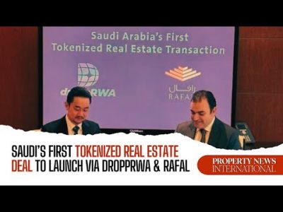 Saudi Arabia Launches First Tokenized Real Estate Deal with droppRWA & Rafal