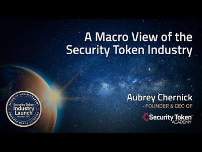 Security Token Academy Founder Gives Macro View of the Security Token Industry at Launch Event