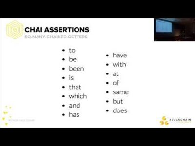 Testing and Tokens – Blockchain for Developers [Lecture 4]