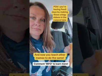 There’s absolutely nothing fancy about this! Real, raw, relatable & income producing!