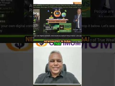 Tokenization: $18 Billion Real Estate in Dubai! #shorts