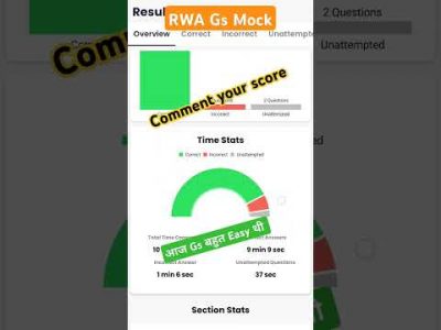 UP Police RWA Gs Sectional Mock//#upsi #rwa #uppolice #ssc #policeexam