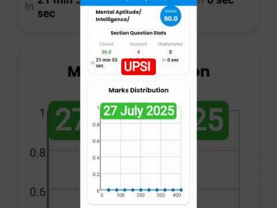 UPSI MOCK #shorts #rwa #upsi #uppolice