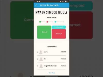 #upsi #rwa #mocktest 20 July