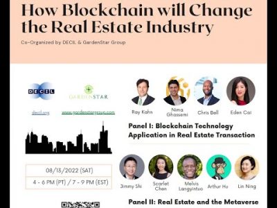 Webinar: How Blockchain will change the real estate industry