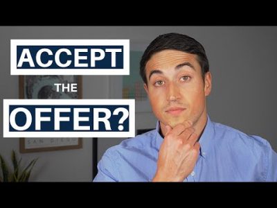 When To Say Yes (and No) To a Commercial Real Estate Job Offer