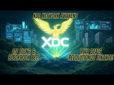 XDC Network Awakens: ETF Filing, BlackRock's Strategic XDC Bet, RWA Deals Revolutionize Finance!
