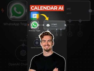 Build a Whatsapp AI Agent for appointment handling (n8n Tutorial) #n8n #aiautomation