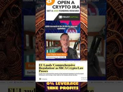 EUROPE PASSES MAJOR CRYPTO LAWS – MiCA #shorts