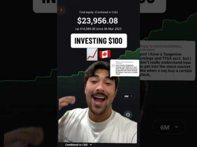 How to Invest $100 in Canada!