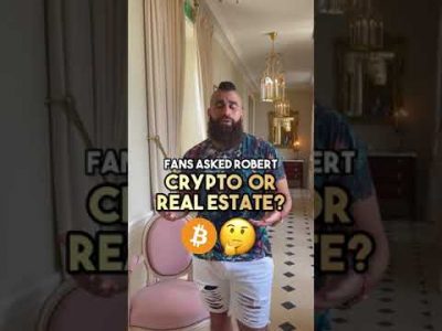 Is Crypto A Better Investment Than Real Estate?!