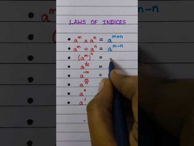Laws of Indices | Learn Maths | Graze Education