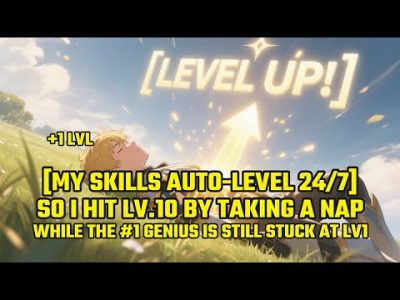 [MY SKILLS AUTO-LEVEL 24/7]:So I Hit LV.10 By Taking a Nap,While The #1 Genius is Still Stuck at LV1