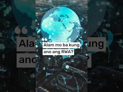 RWA – Real World Assets | Ano ba this mga kabavayan? #allinx #rwa #cryptocurrency