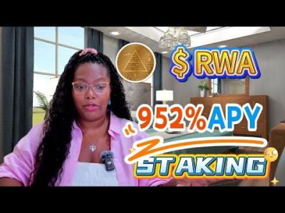 Stake RWA Ecosystem: $RWA Crypto Bull Market Gains with 952% APY Yield Farming
