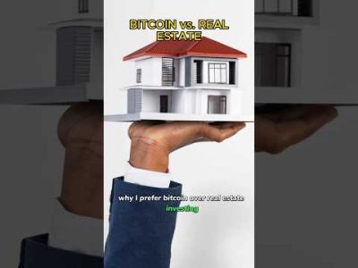 Three reasons why I prefer bitcoin over real estate investing. #bitcoin #realestate #investing