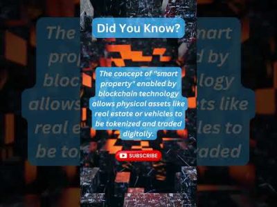 "Unlocking Smart Property: Tokenizing Assets with Blockchain"