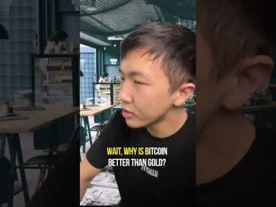 Why Bitcoin is better than Gold #shorts #bitcoin#gold #cryptocurrency #investment #commodity
